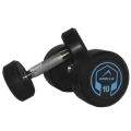 "Enhance Your Workout: Apollo Rubber Dumbbell with Steel Grip Iron Rubber Coating .. 