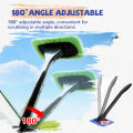 Car Window Cleaner Brush Kit Windshield Cleaning Wash Tool Inside Interior Auto Glass Wiper With Long Handle Car Accessories. 