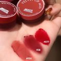 1Pc Canned Matte Lip Mud  Delicate Smooth Waterproof Non-stick Cup Lip Tint Moisturizing Lip Glaze. 