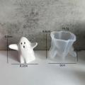Heat-resistant Candle moulds Detailed Silicone Lightweight Plaster moulds Reusable Halloween decorations for Halloween Home. 