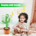 Cactus Plush Funny Electronic Shaking Cactus Singing Dancing Cactus Twisting Cactus Cute Plush Toy Education Toy Plush Toy with Songs For Home Decoration And Children Playing Birthday Gift Kids Toy Record Talk Stuffed Toy Cactus Doll With Music. 