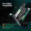 PCIE to M2 Adapter NVMe M.2 PCI Express Adapter 32Gbps PCI-E Card x4/8/16 M&B Key SSD Computer Expansion Add On Cards. 