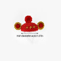 Handmade Knitted Hat Hamster Funny Headwear Chipmunk Guinea Pig Hamster Accessories Hamster Toy Hamster Supplies Small Pet Hat. 