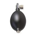 Life Care Replacement Blood Pressure Bulb & Air Release Valve Premium BP for Manual Inflation of Sphygmomanometer Works with Cuff and Cervical Inflatable Devices (Latex, Black). 