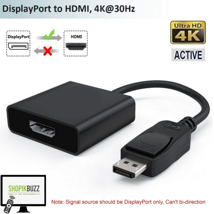 DISPLAY Port to HDMI Converter - D-port To HDMI Convertor DP Display Port Male To HDMI Female Cable Converter Adapter | Convertor | Dport | HDMI | D-port to HDMI |