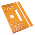 Cutting Machine Base Plate Cutting Machine Bottom Board 90° Flat 45° Oblique for Woodworking. 