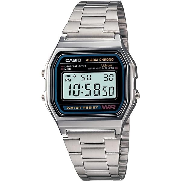 A158 WA digital vintage mens watch sports led waterproof watch