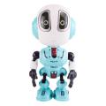Talking Robot Toys Repeats What You Say Kids Robot Toy Metal Mini Body Robot With Repeats Your Voice, Colorful Flashing Lights And Cool Sounds Robot Interactive Toy For Boys And Girls Gift. 
