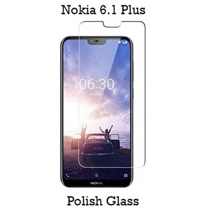 Nokia 6.1 Plus Glass Protector Tempered Polish Screen Protection For Nokia 6.1 Plus
