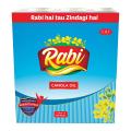 Rabi Canola Oil 1 Litre [Multi Pack 1 x 5] | Canola oil price | Organic Canola Oil. 