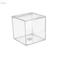 Acrylic Clear Box Transparent Box for Candy Earring Cosmetics Decoration. 