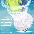 UN Mini Portable Ultrasonic Turbine Washing Machine Turner USB Powered. 