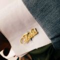 Customize Name Cufflinks, Custom Cufflinks Gift For Men (Article 105). 