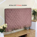 34 Inches Led Cover Made By Dual Layer Cotton With Polyster Filling Quilted Fabric and Washable Stuff. 