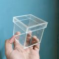 Transparent Acrylic Gift Box 3x3x3 inch. 