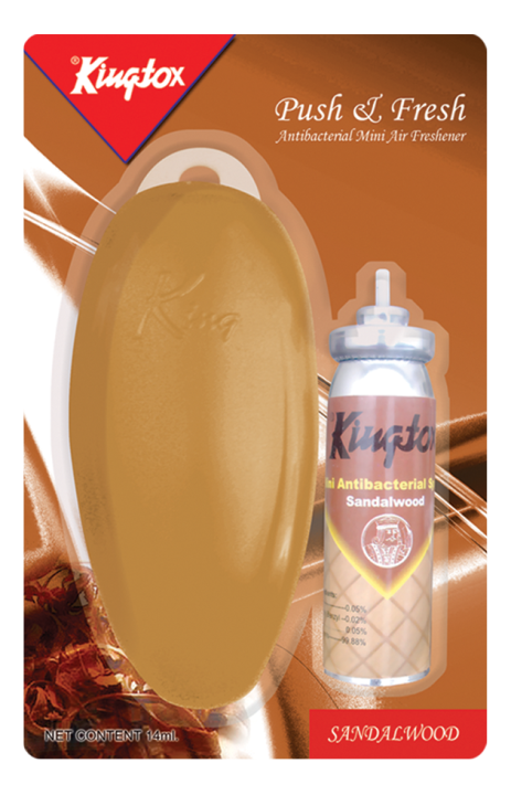 Kingtox Push & Fresh Mini Refill Air Freshener - Sandal