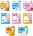 Pack of 10 Fruit Plant Extract Moisturizing Brighten Facial Sheet MaskS Hydrating, Radiance Boost, Calming, Skin Care Sheet Masks (RANDOM). 