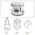 Suction Cup Handle Door 2 Pieces Fridge Glass Mobility Handle Silver. 