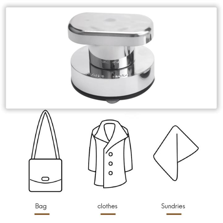 Suction Cup Handle Door 2 Pieces Fridge Glass Mobility Handle Silver