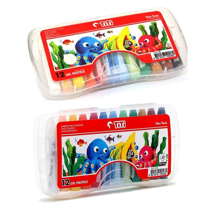 Oil Pastel 12 Color Box