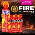 Fire Stop Spray - Flamingo Portable foamy Fire Extinguisher 500ml. 