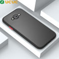 UCUC for Samsung Galaxy J7 2015 J700 J7 Core Back Cover Colour Frosted Transparent Hard Phone Case Thin Shockproof Full Cover Camera Protect Case. 