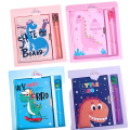 Cute Dino diary with Gel Pen key lock with Packing stationery school Gift. 