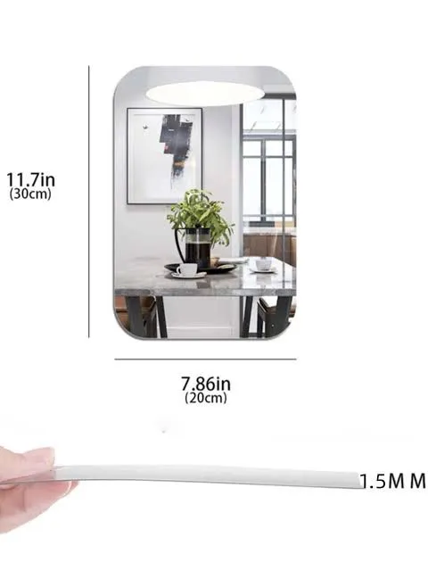 Elegant%20Rectangular%20Self-Adhesive%20Mirror%20Stickers%20-%20High-Quality%20Non-Glass%20Wall%20D%C3%A9cor,%2020cm/30cm%20-%20Image%204