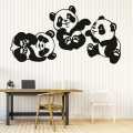 LifeStyle Glory Panda Set home decor Wood Wall Art, home decor Children's Room Wall Decor, home decor Wall Hangings, Wood home Wall Decor, Gifts For Child, Home Decoration, Home Wall Decor. 