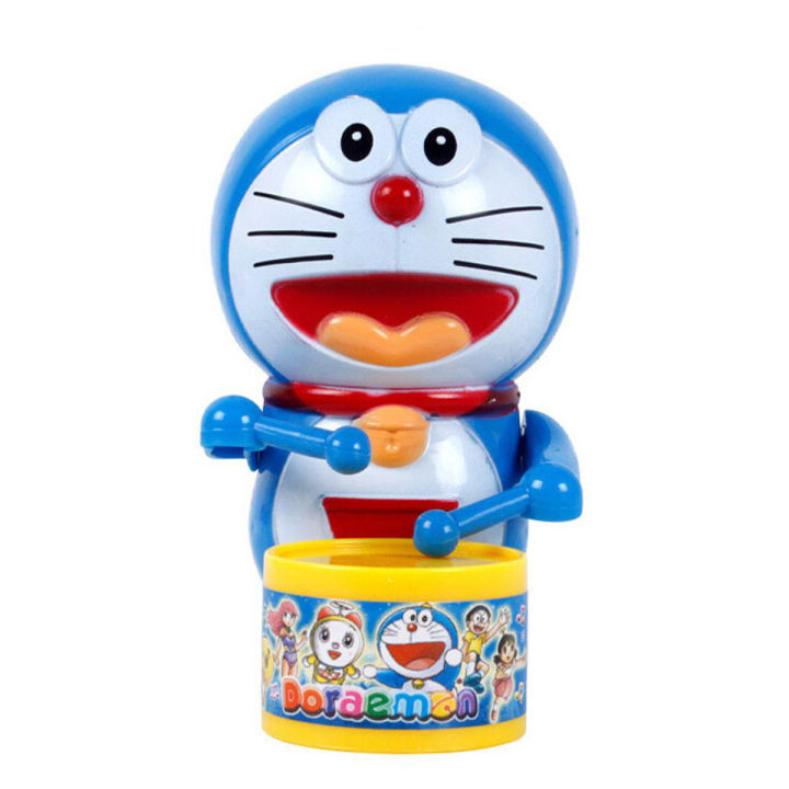 Funny Doremon With Drum with Music for kids Mickey Mouse Donald Duck Monkey Elephant Avengers Spider Man Hello Kitty Avengers Cartoon