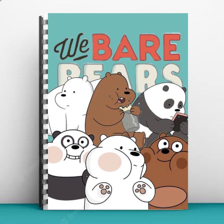 WE BARE BEARS A4 (5165) NOTEBOOK | Daraz.pk