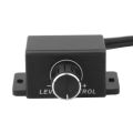 Universal Amplifier Bass RCA Gain Level Volume Control Knob For Car Home Black. 