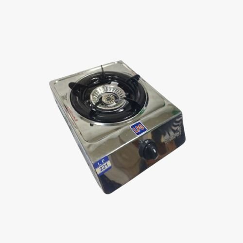 Murphy LPG Gas Stove LF-221 Stainless Steel Body Automatic Piezo Ignition Heavy Burner