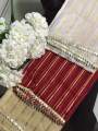 Organza double shade lining dupatta For Women Dyeable With Golden Lining And Border -  Net Dupatta for Girls / Ladies & Women - Chunri - Organza Dupatta in Black,  Red , White and More Different Colour - Stole - Scarf. 