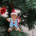 Home Decoration Xmas New Year Christmas Tree Ornaments Gingerbread Man Pendant Resin. 
