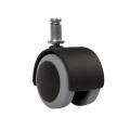Office Revolving Chair Caster Wheels (Set of 5) Standard Stem Size. 