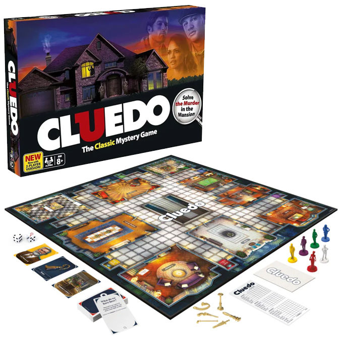 Cluedo The Classic Mystery Board Game For Ages 8 Years And Up