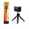 YUNTENG YT-228 Mini Tripod Holder - Black with Complimentary Gift. 