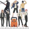 Anime Manga Chainsaw Man Acrylic Stand Pochita Makima Power Cosplay Accessories Cute Collection Bag Pendant Keychain Fans Gifts. 