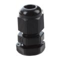 8 PCS PG7 Black Plastic Waterproof Cable Gland Connector 3-6.5mm. 