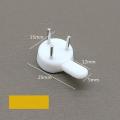 10pcs nailless wall hanging hook with nails arch Fastner wall mount hanger. 