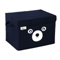 Panda Design Folding Storage Bins Quilt Basket Kid Toys Organizer Storage Boxes Cabinet Wardrobe Storage Bags 1 Piece. 