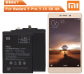 Redmi 4X / 3X / 3 Pro / 3s Battery Replacement BM47 Battery with 4000mAh Capacity _ Black. 