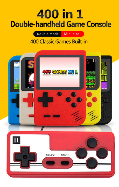 400%20in%201%20Sup%20Game%20Box%20Rechargable%20Console/Led%20Screen/Retro%20Classic%20Gaming%20Console%20With%20Controller%20(Random%20Color)%20-%20Image%206