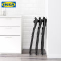 IKEA NISSE Folding Chair, Black / White. 