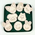 Kpop idol Stray Kids Cookie Cutter Kawaii Biscuit Mould Cartoon Cookie Cutter SKZ 3D Pressable Cake Decorag Tool. 