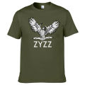 High Quality Cotton Zyzz Wings T Shirt Aziz Shavershian Workout T Shirts Men Short Sleeves Tee Shirt Streetwear Tshirt Male. 