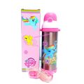 Disney My Little Pony Girls Favorite Character Stainless Steel Water Bottle, Insulated, Vacuum Flask with Straw 500ml for Girls. 