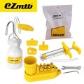 Ezmtb Bicycle Hydraulic Disc Brake Oil Bleed Kit Tools Oil Dish Oil Change Tool Brake Repair. 