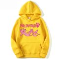 Pink Panther Fleece Full Sleeves Pull Over Hoodie For Women. 